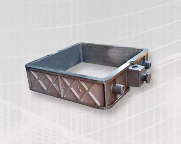 sturdy fabricated cast ironmould boxes
